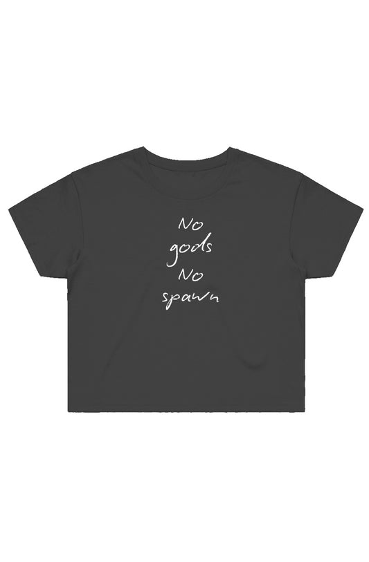 No Gods No Spawn Street Crop Tee