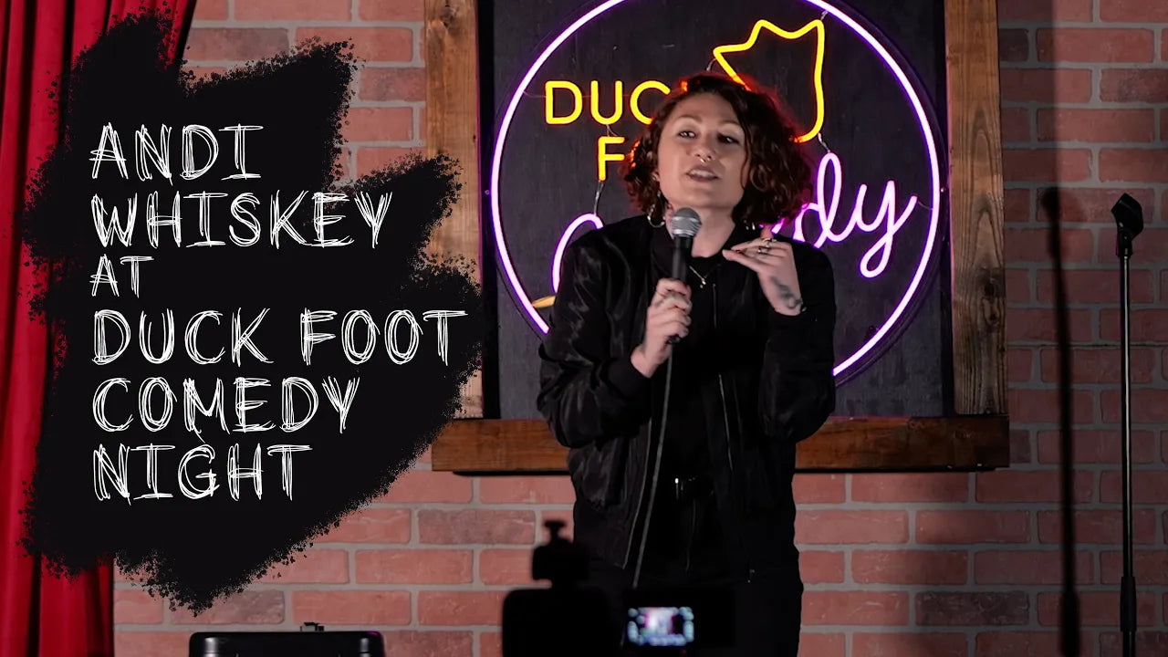 Load video: Andi Whiskey Does Stand-Up Comedy